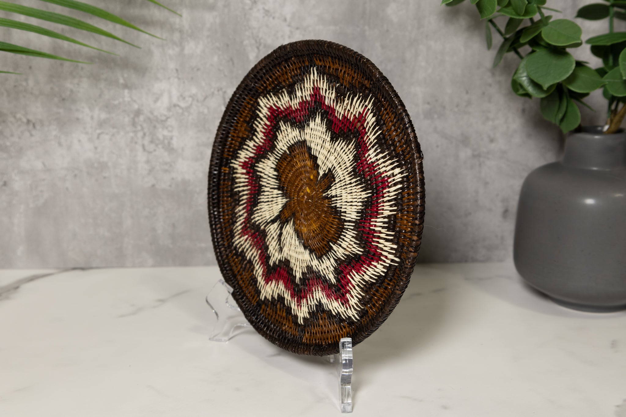 Radiating Butterfly Basket Plate
