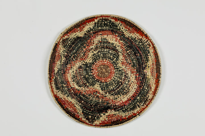 Flourishing Floral Flower Bowl Basket Plate