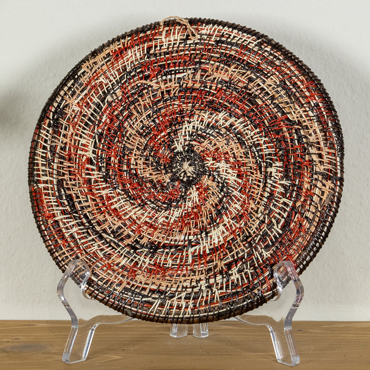Cosmic Spinning Spiral Small Basket Plate