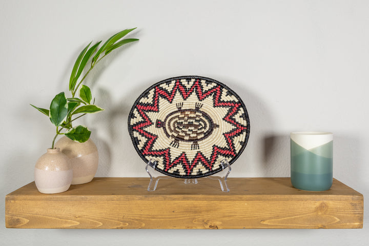 Red Eye Tortoise Basket Plate
