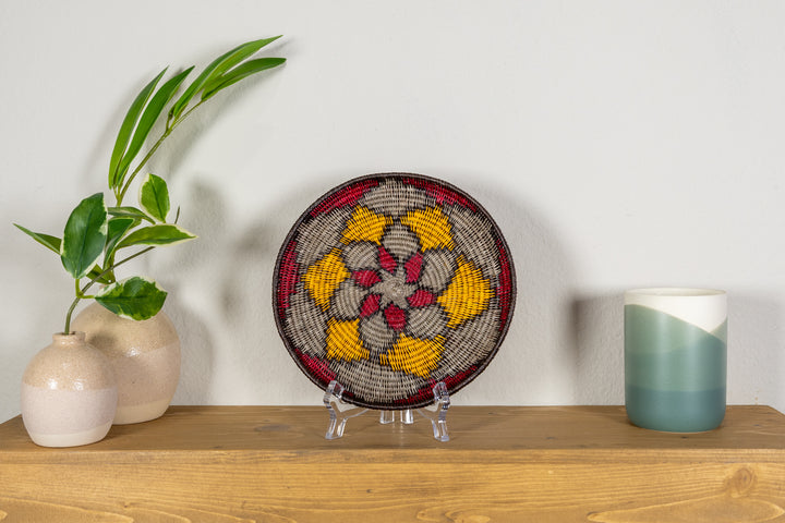 Sunflower Small Basket Plate