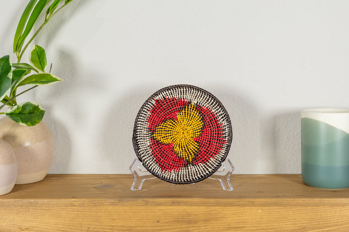 Ring of Fire Small Basket Plate