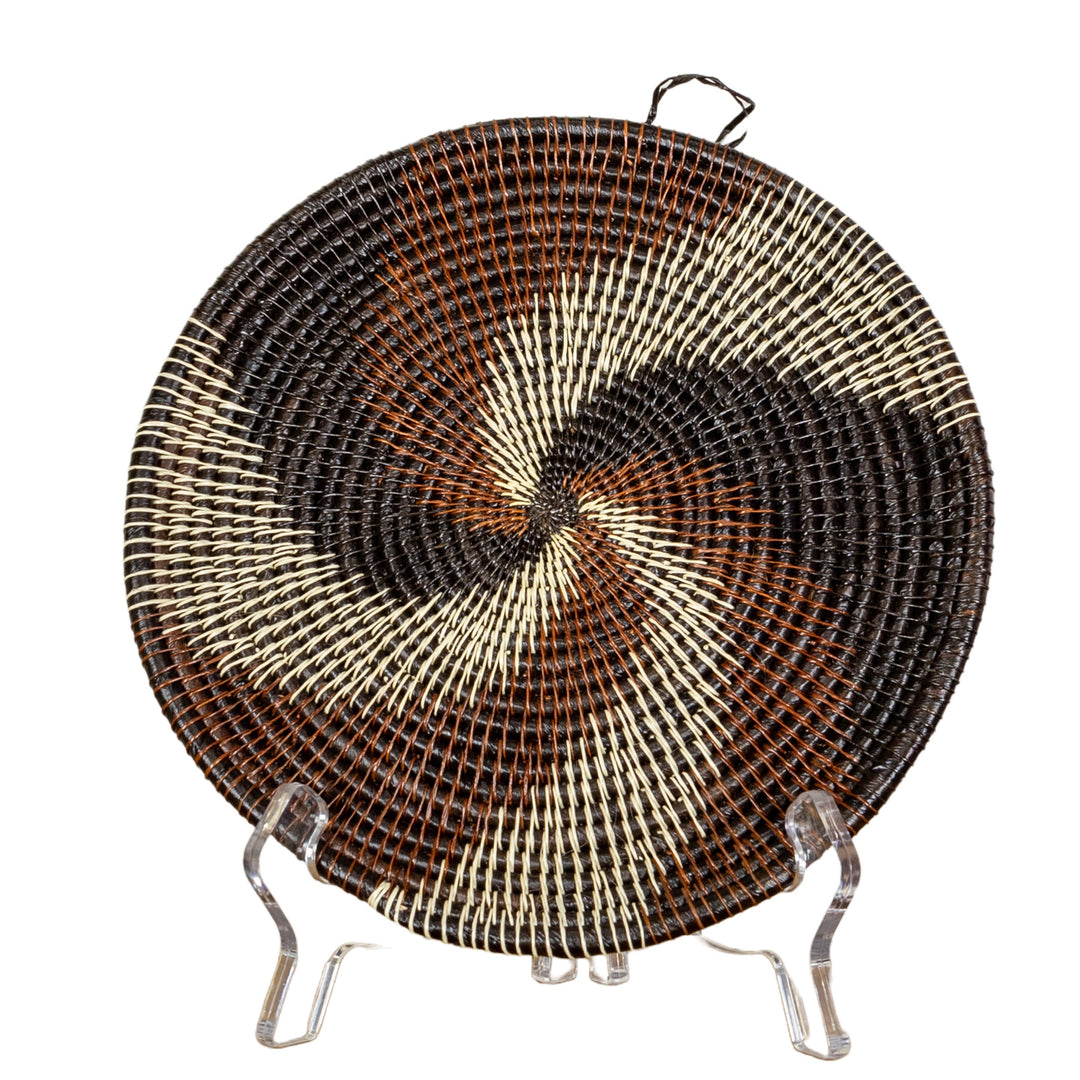 Galaxy Spinning Whirling Spiral Basket Plate