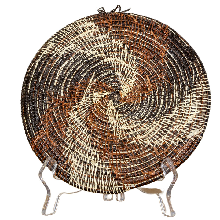 Galaxy Spinning Whirling Spiral Basket Plate