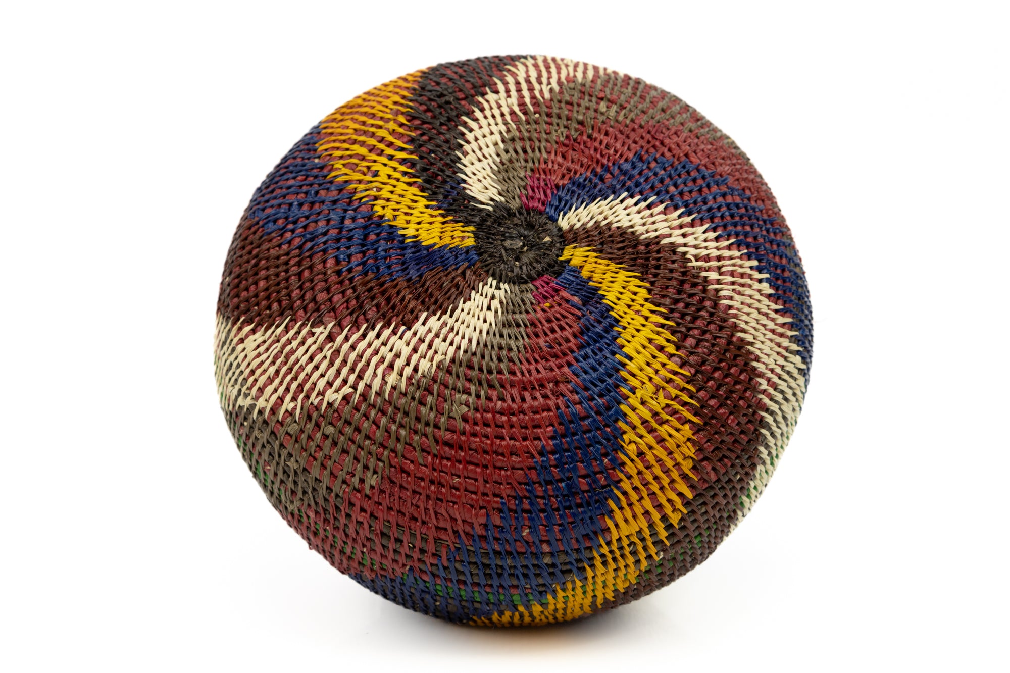 Multicolor Indian Woven Basket