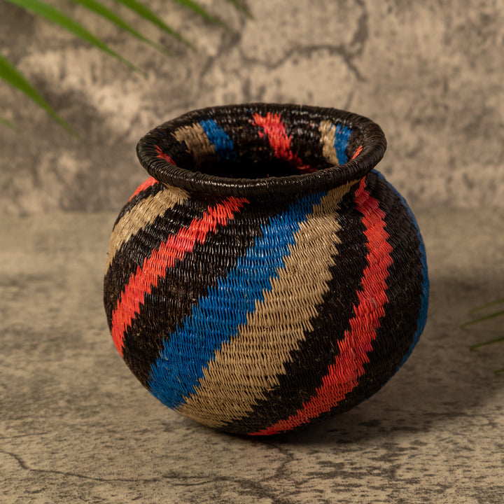 Jungle Swirl Waltz Rainforest Basket