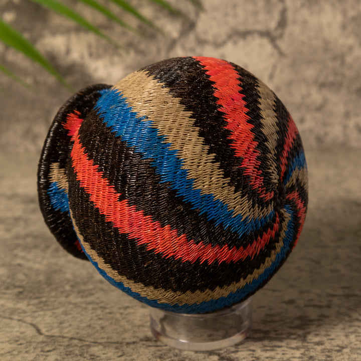 Jungle Swirl Waltz Rainforest Basket