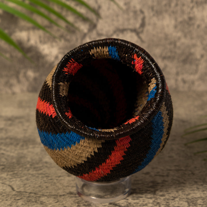 Jungle Swirl Waltz Rainforest Basket
