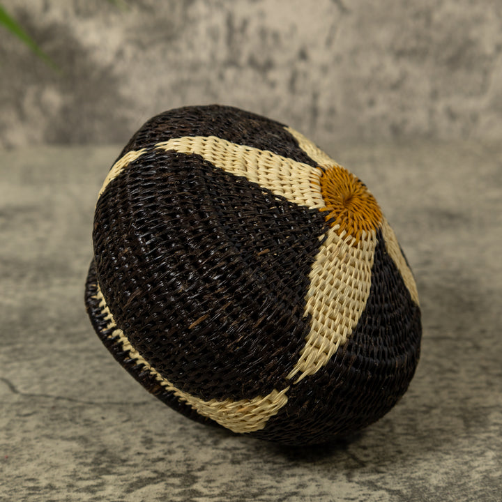 Black And White Star Rainforest Basket