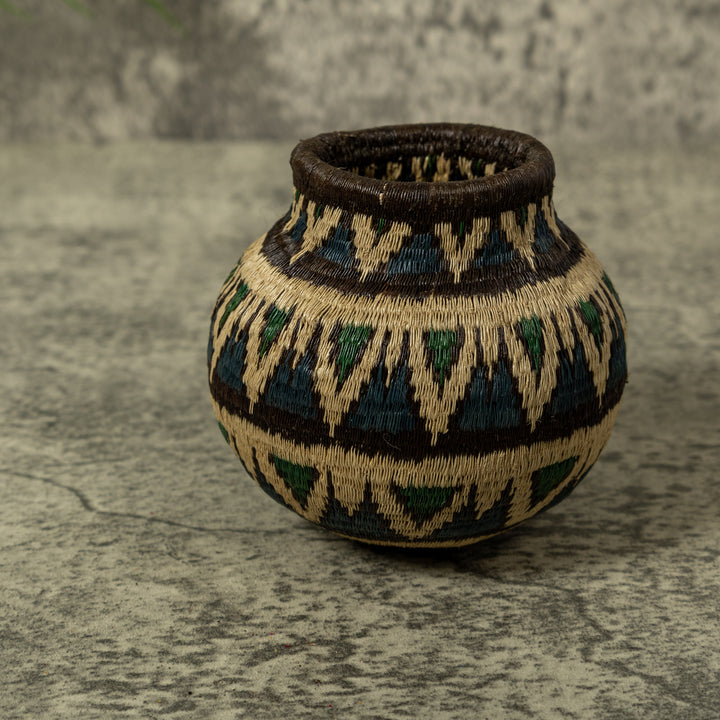 Green Amazonian Serenity Rainforest Basket