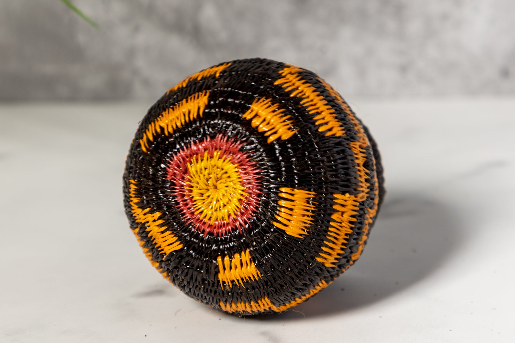 Small Gold And Black Rainforest Basket