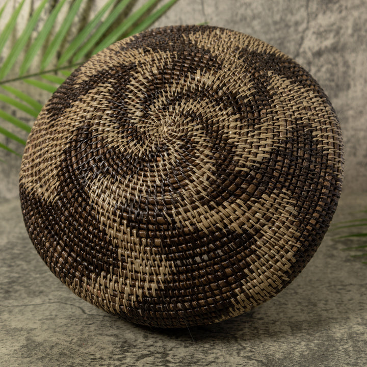 ZigZag Rainforest Basket With Top