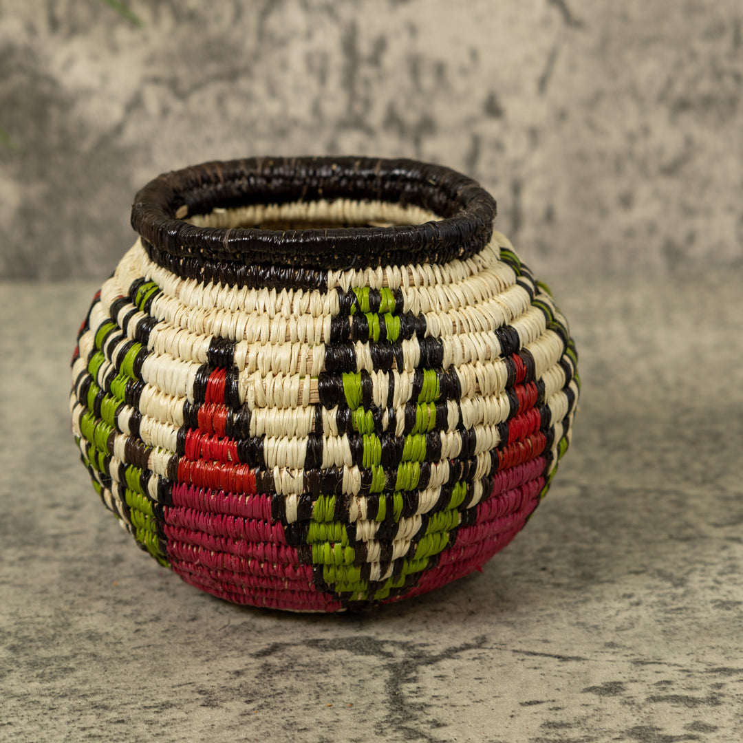 Small Floral Flower Rainforest Basket