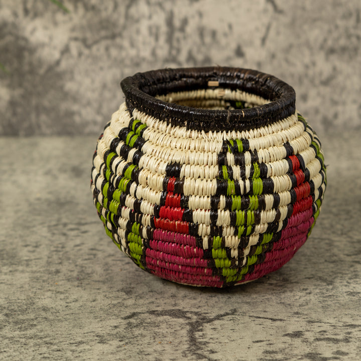 Small Floral Flower Rainforest Basket