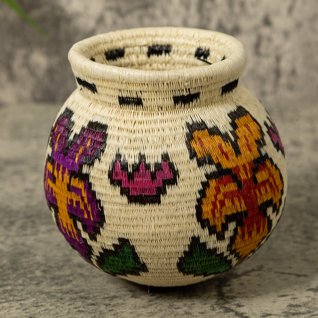 Jungle Orchid Rainforest Basket