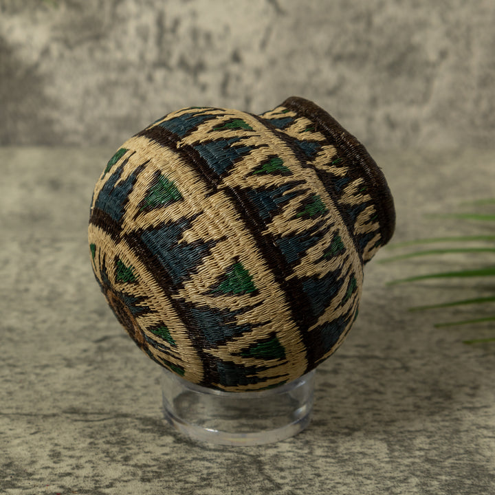 Green Amazonian Serenity Rainforest Basket