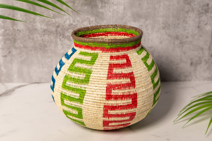 Rainbow Snakes Rainforest Basket