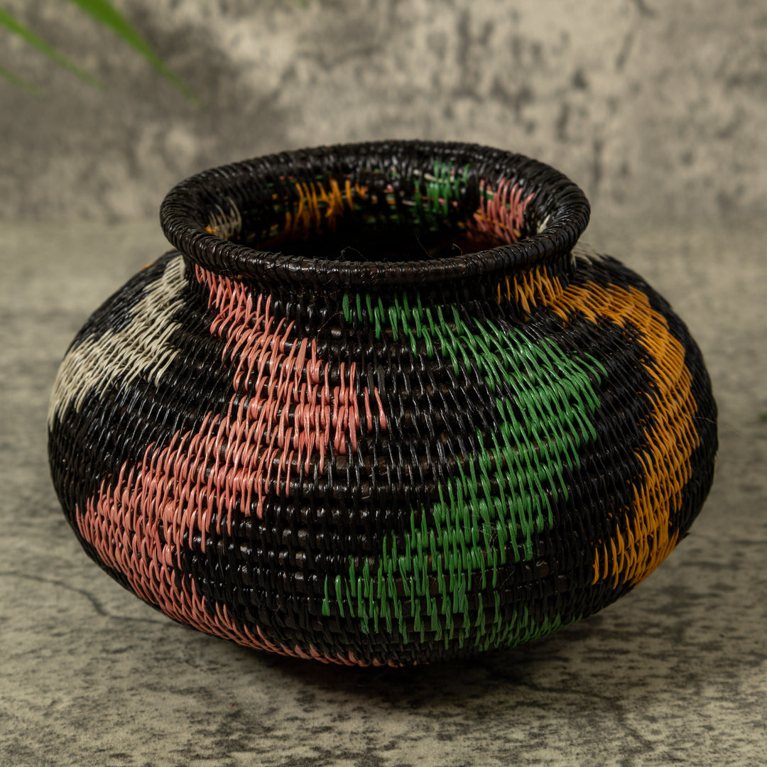 Groovy ZigZag Rainforest Basket