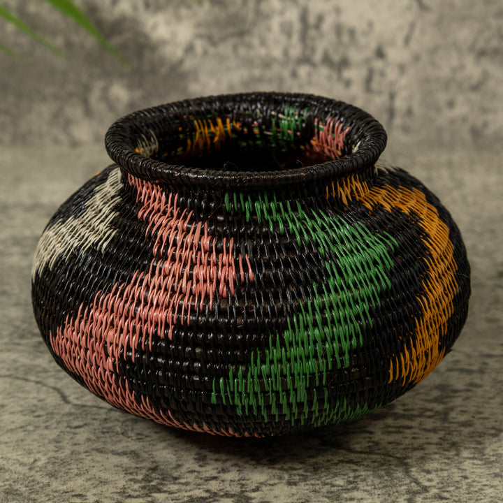 Groovy ZigZag Rainforest Basket