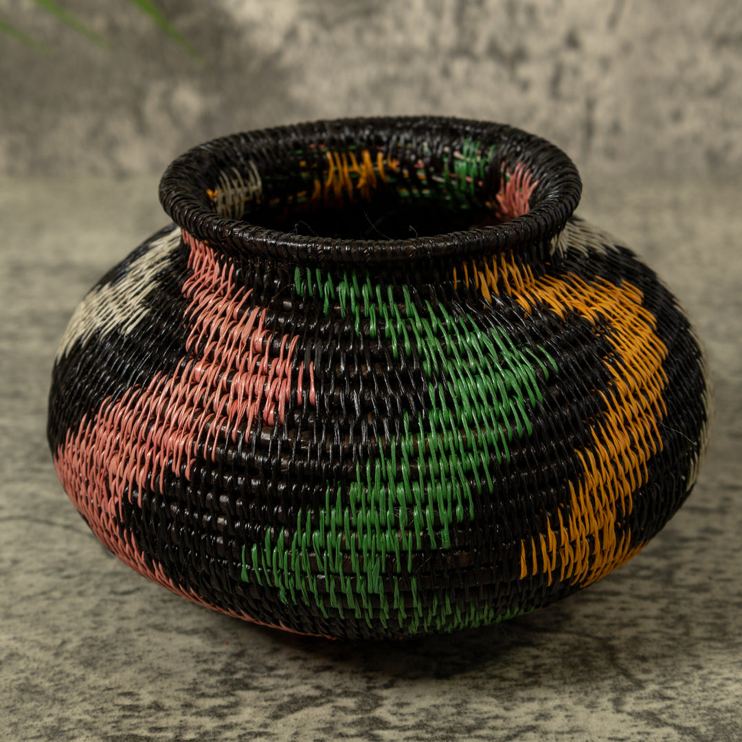 Groovy ZigZag Rainforest Basket