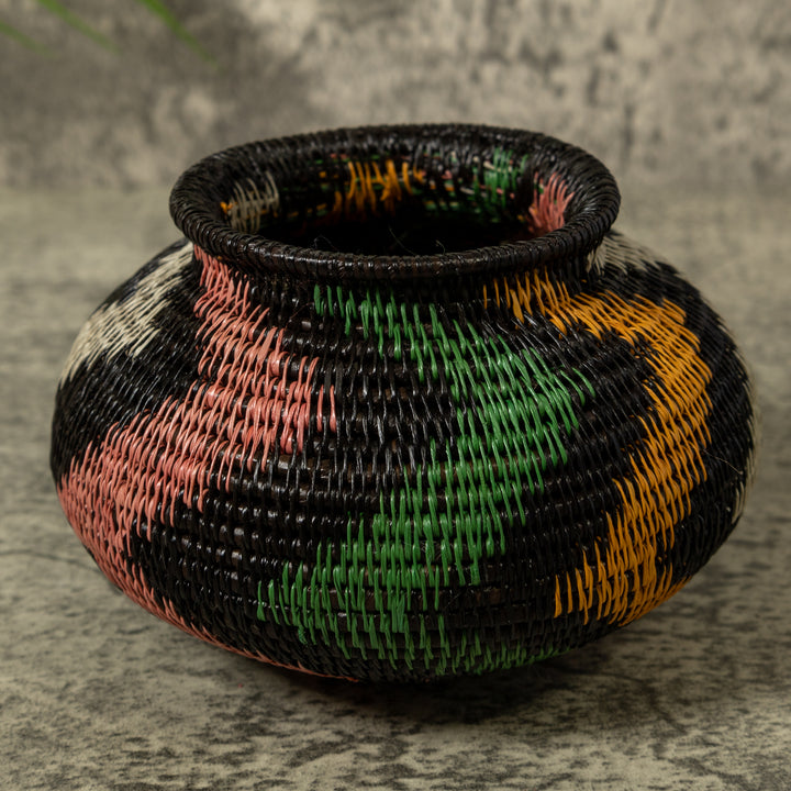 Groovy ZigZag Rainforest Basket