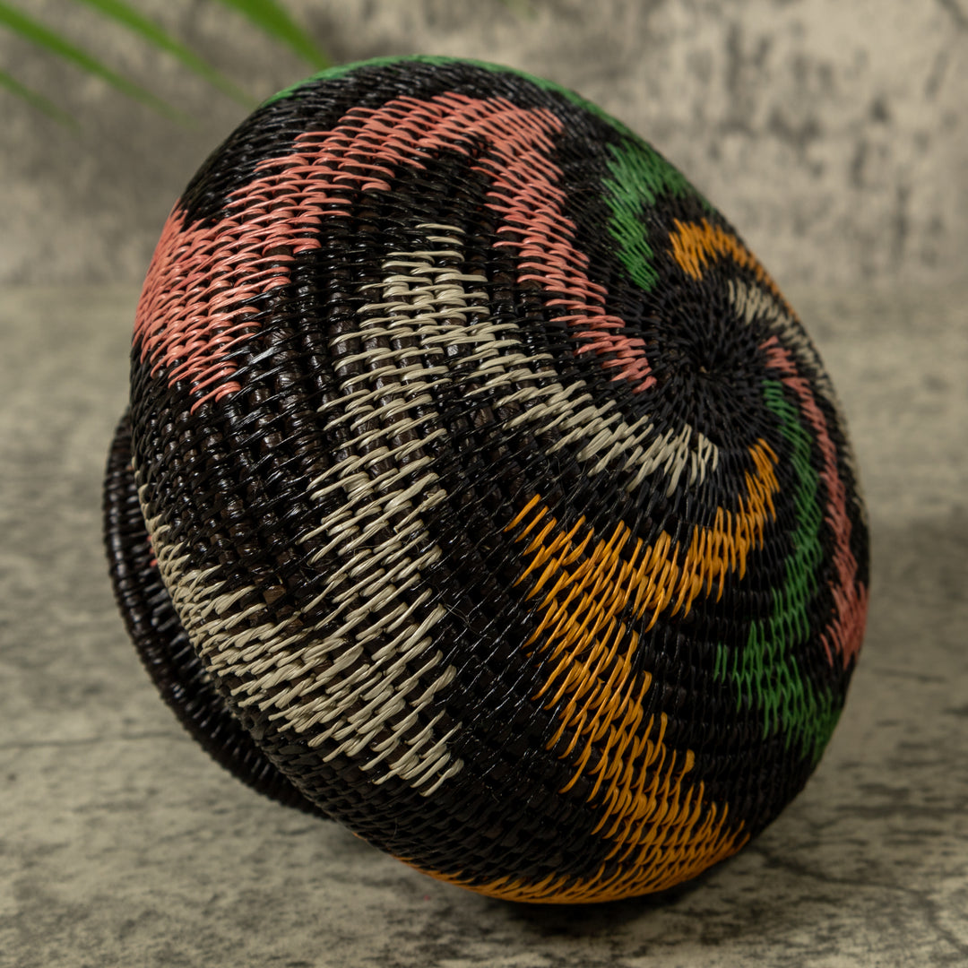 Groovy ZigZag Rainforest Basket