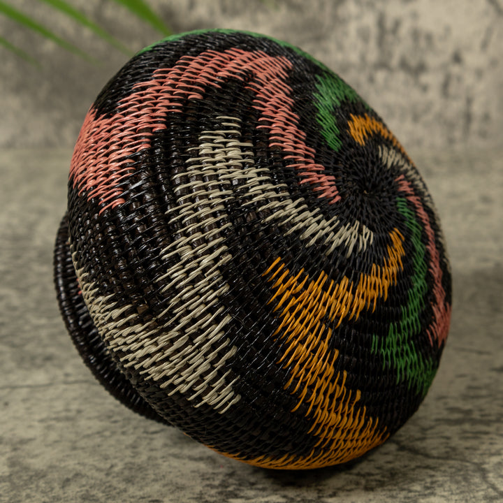 Groovy ZigZag Rainforest Basket
