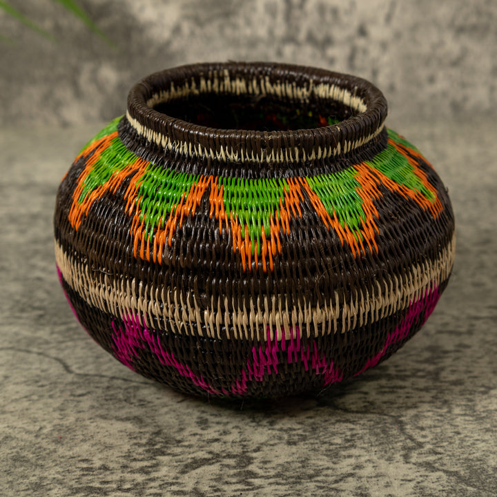 Purple Gold Night Star Rainforest Basket