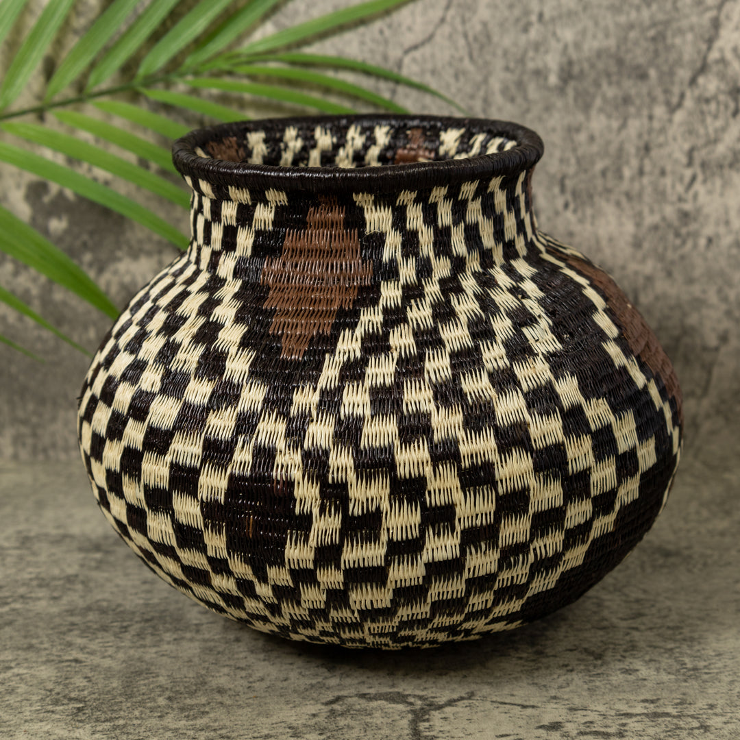 Checkerboard Rainforest Basket