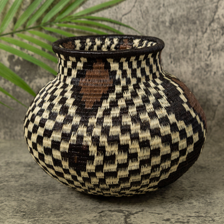 Checkerboard Rainforest Basket