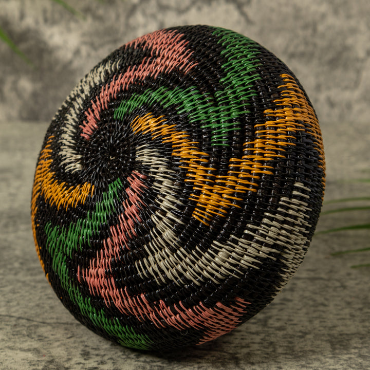 Groovy ZigZag Rainforest Basket
