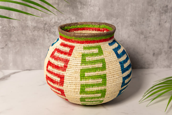 Rainbow Snakes Rainforest Basket