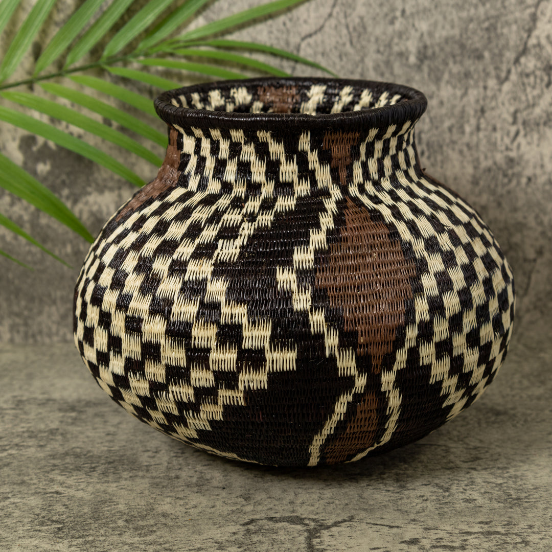 Checkerboard Rainforest Basket