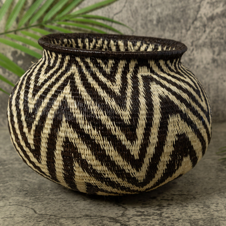 ZigZag Rainforest Basket