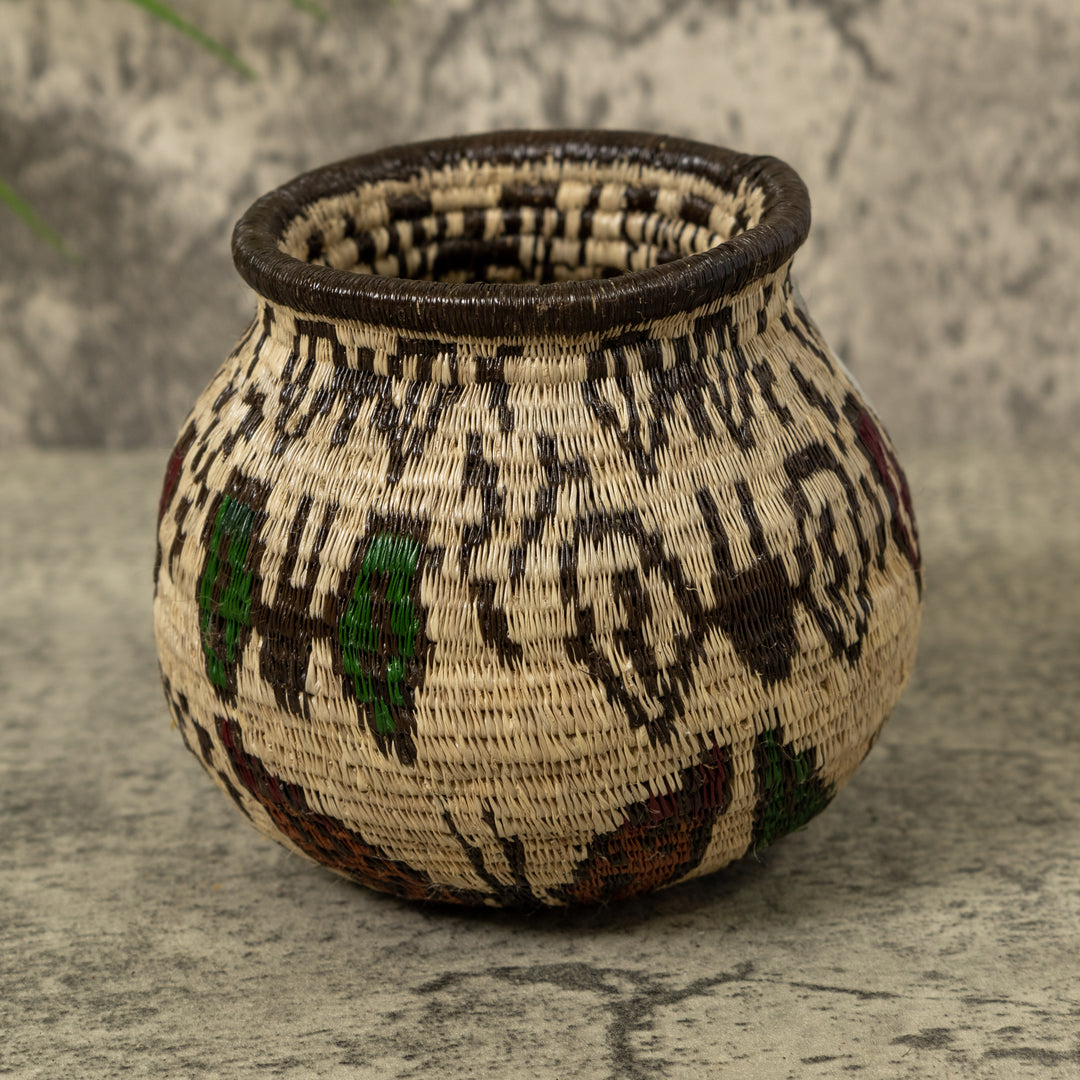 Small Butterfly Jungle Rainforest Basket