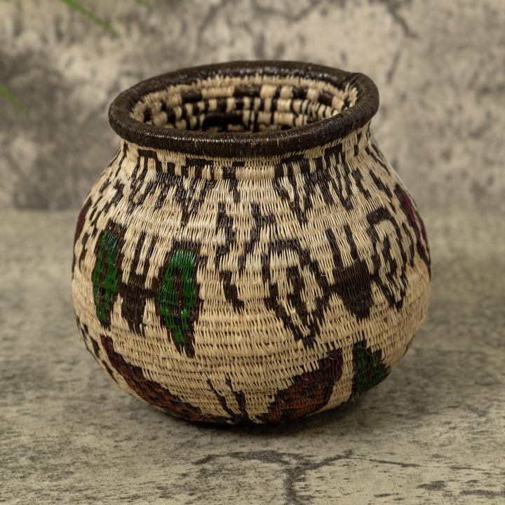 Small Butterfly Jungle Rainforest Basket