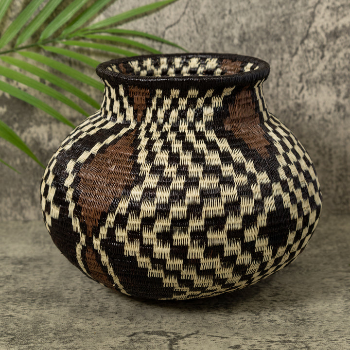 Checkerboard Rainforest Basket