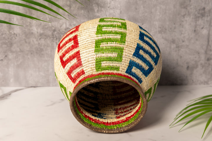 Rainbow Snakes Rainforest Basket