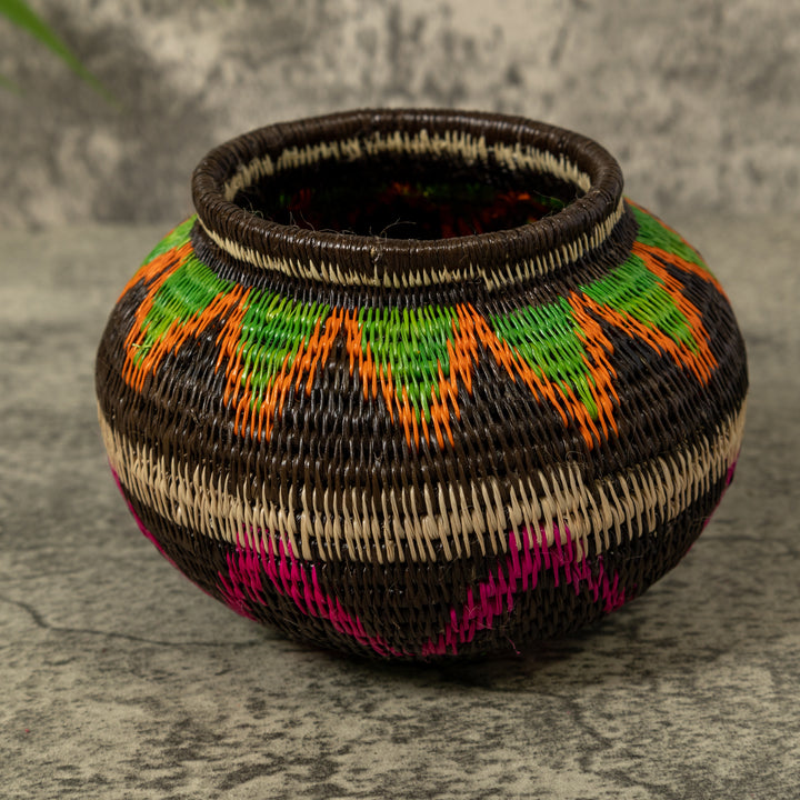 Purple Gold Night Star Rainforest Basket