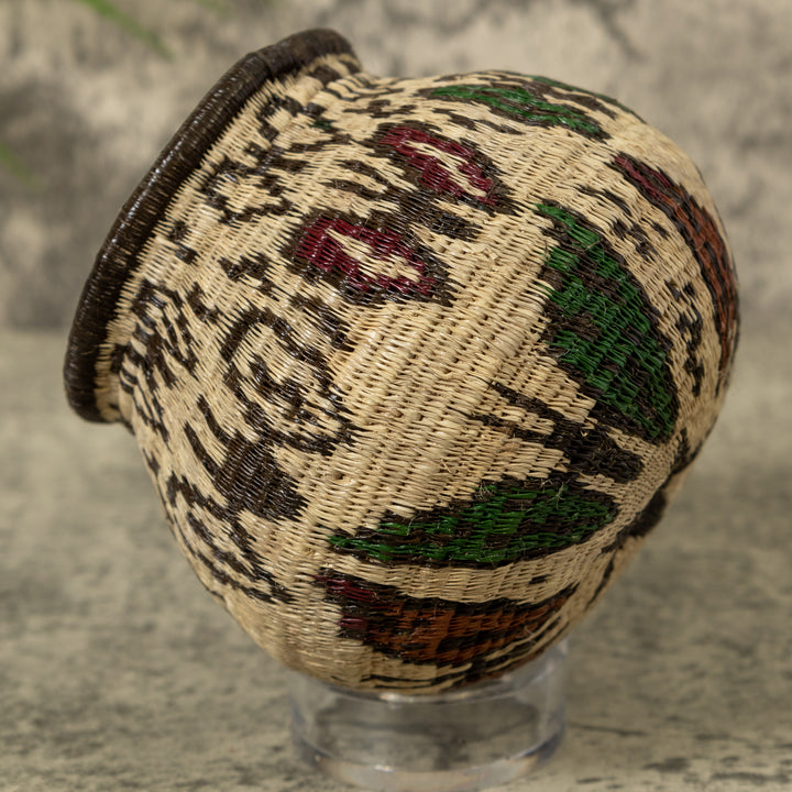 Small Butterfly Jungle Rainforest Basket