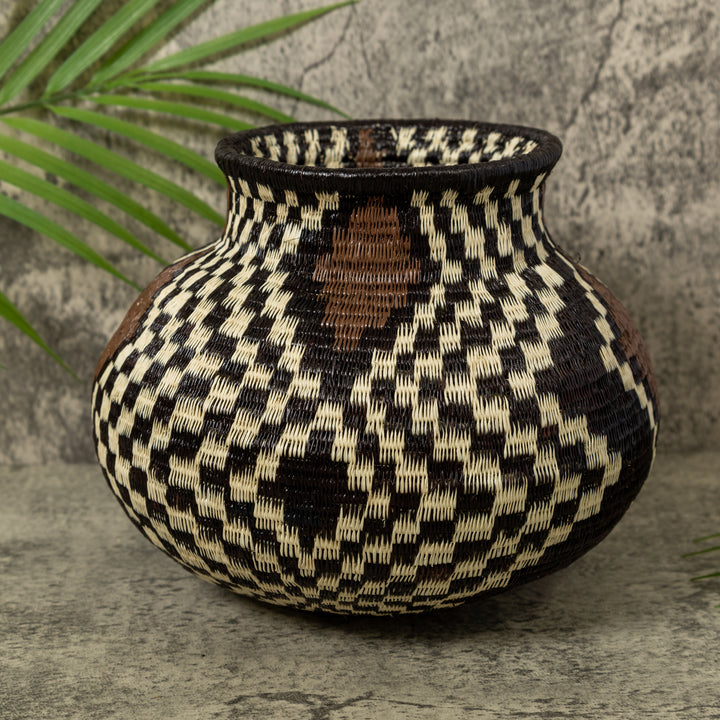 Checkerboard Rainforest Basket