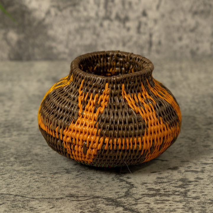Small Owl Bird Rainforest Basket