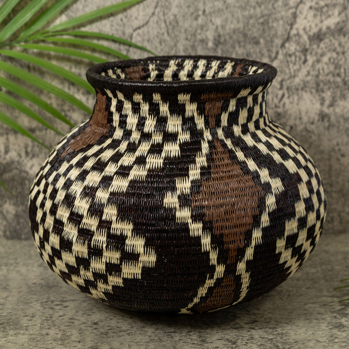 Checkerboard Rainforest Basket