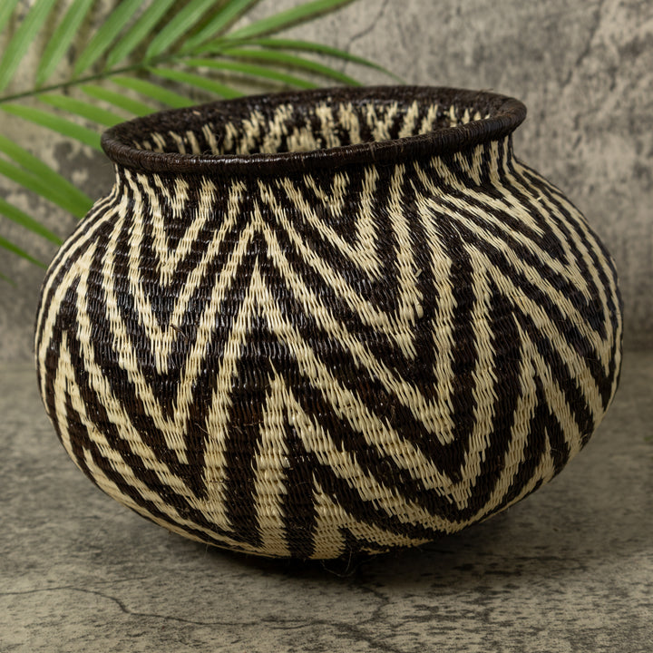 ZigZag Rainforest Basket