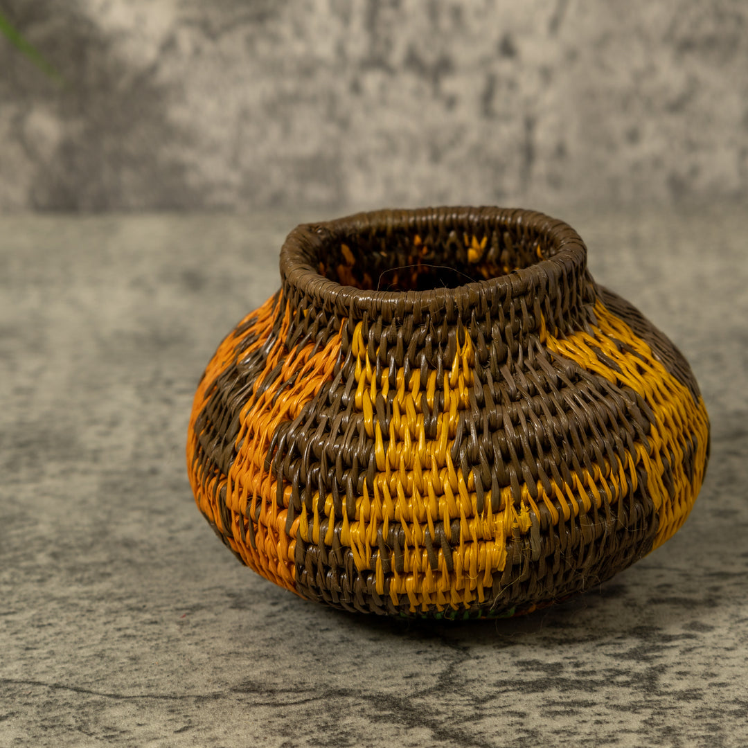 Small Owl Bird Rainforest Basket