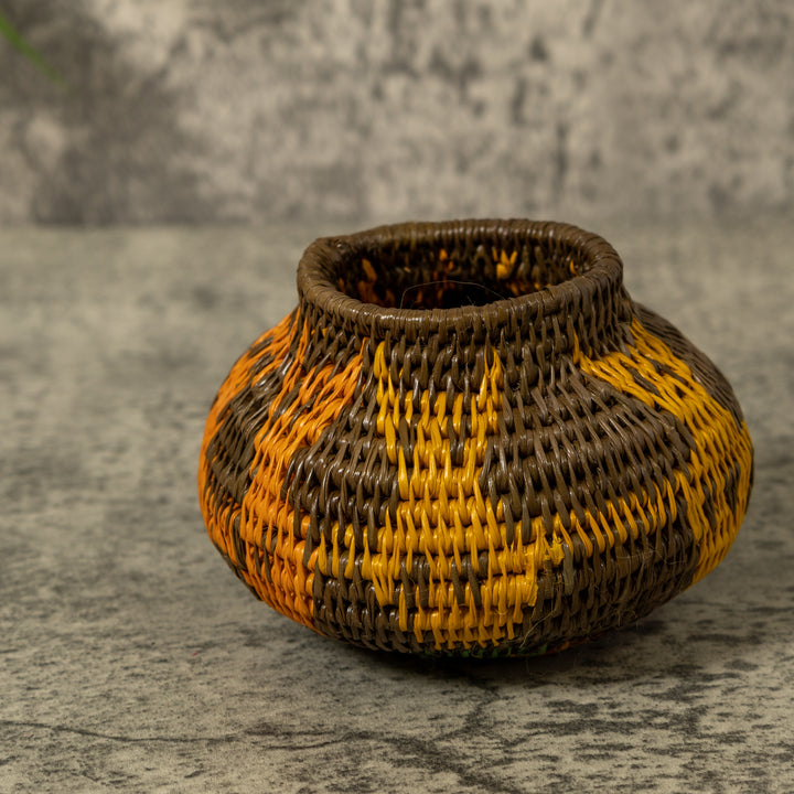 Small Owl Bird Rainforest Basket