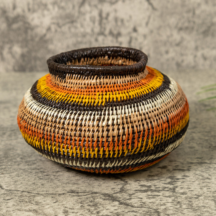 Rings of Fire Jungle Rainforest Basket