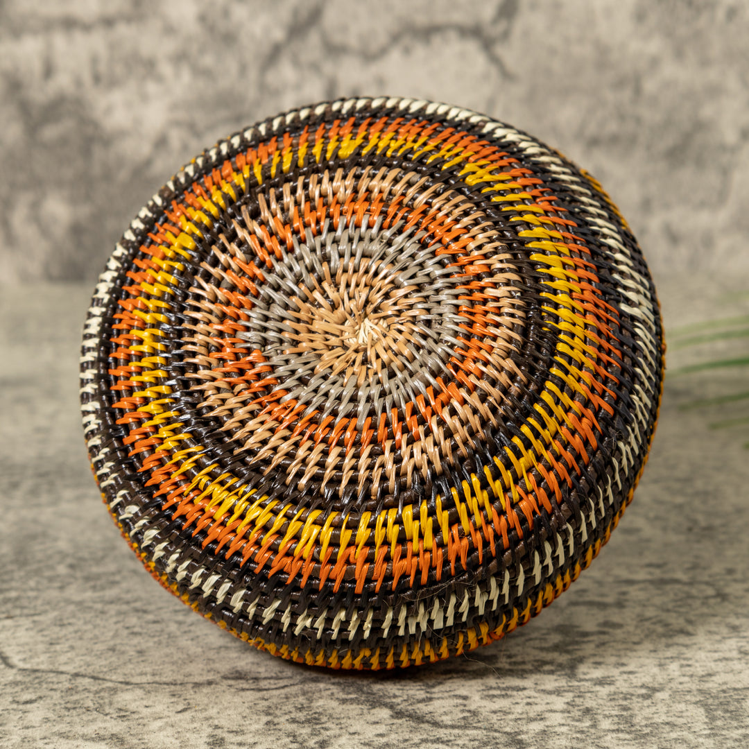 Rings of Fire Jungle Rainforest Basket