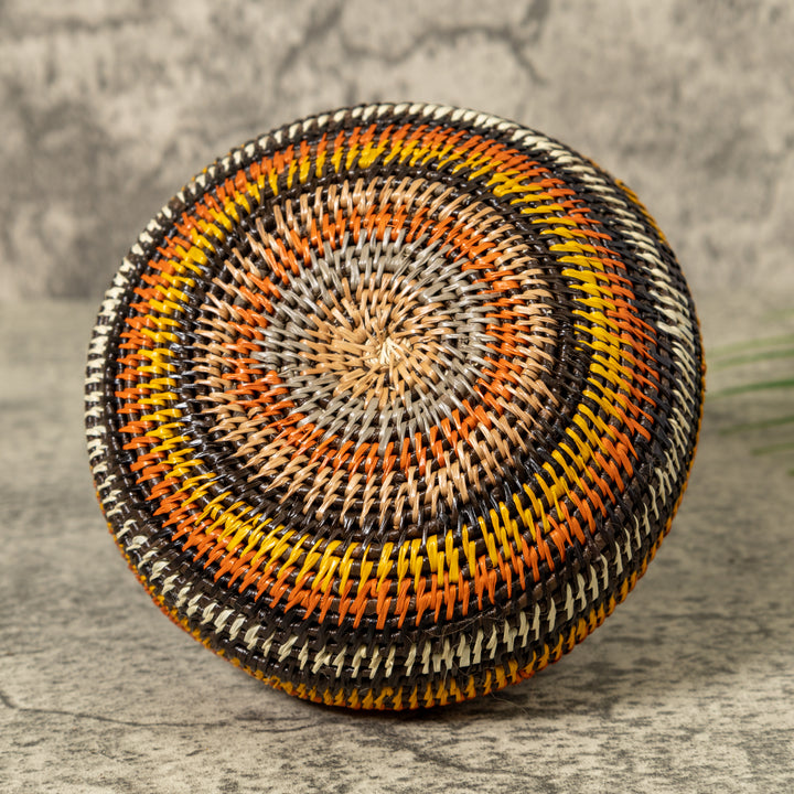 Rings of Fire Jungle Rainforest Basket