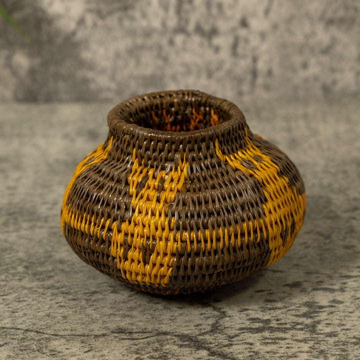 Small Owl Bird Rainforest Basket